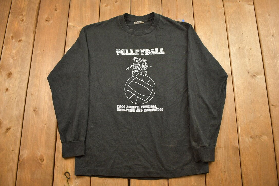 Vintage 1990s Graphic Volleyball T-Shirt