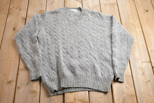 Vintage 1990s Braemar Hand Frame Knitted Sweater