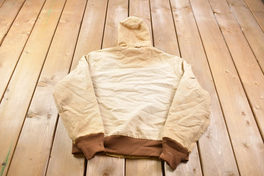 Vintage 1980s Carhartt Thermal Lined Hooded Active Jacket