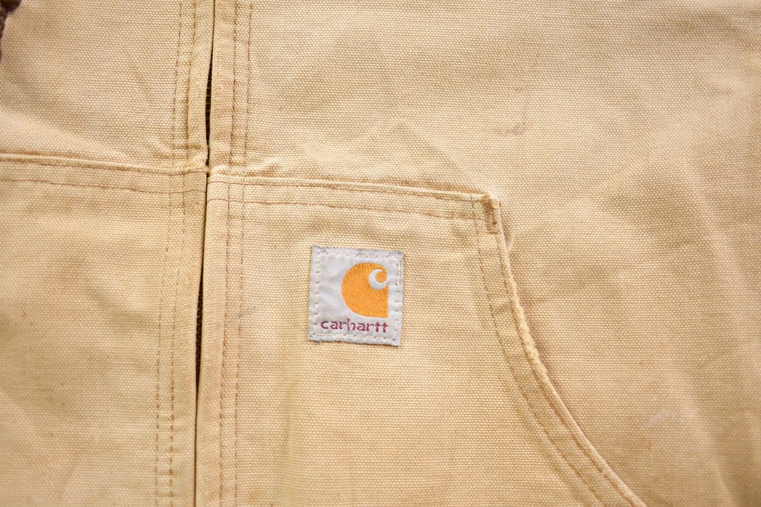 Vintage 1980s Carhartt Thermal Lined Hooded Active Jacket