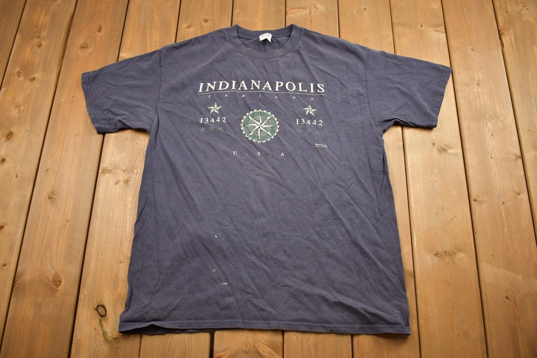 Vintage 1990s Indianapolis USA Souvenir T Shirt