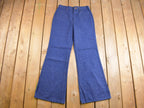 Vintage 1970s Deadstock Wrangler Wrag-Doll Bell Bottom Women's Jeans Size 31 x 32