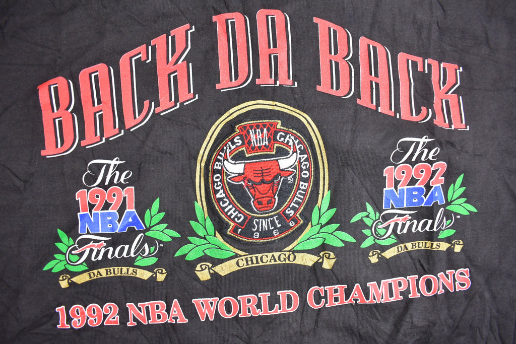 Vintage 1992 Chicago Bulls NBA World Champions Embroidered T-Shirt
