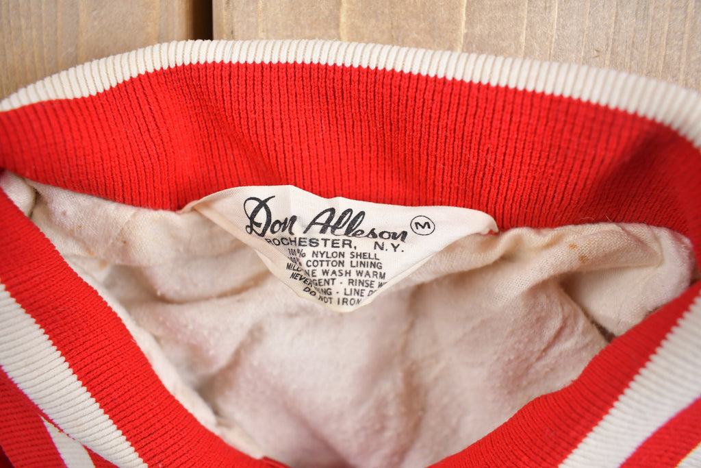 Vintage 1980s Worthington Embroidered Satin Jacket