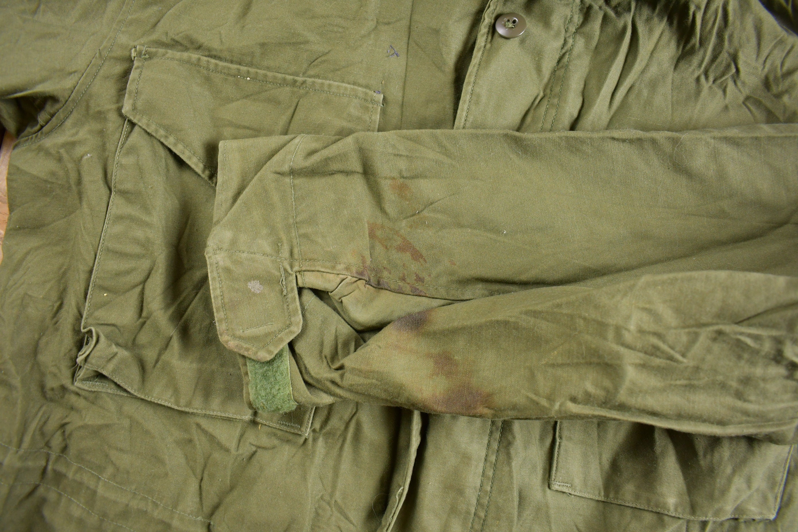 Vintage 1967 OG 107 US Military Field Coat