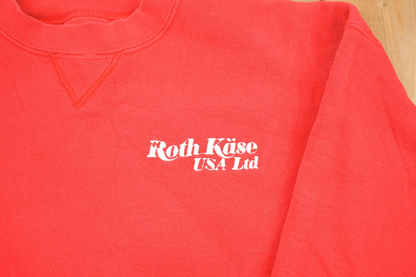 Vintage 1990s Roth Kase USA Crewneck Sweatshirt / 90s Crewneck / Made In USA / Essential / Streetwear / 90s / Heavy Weight