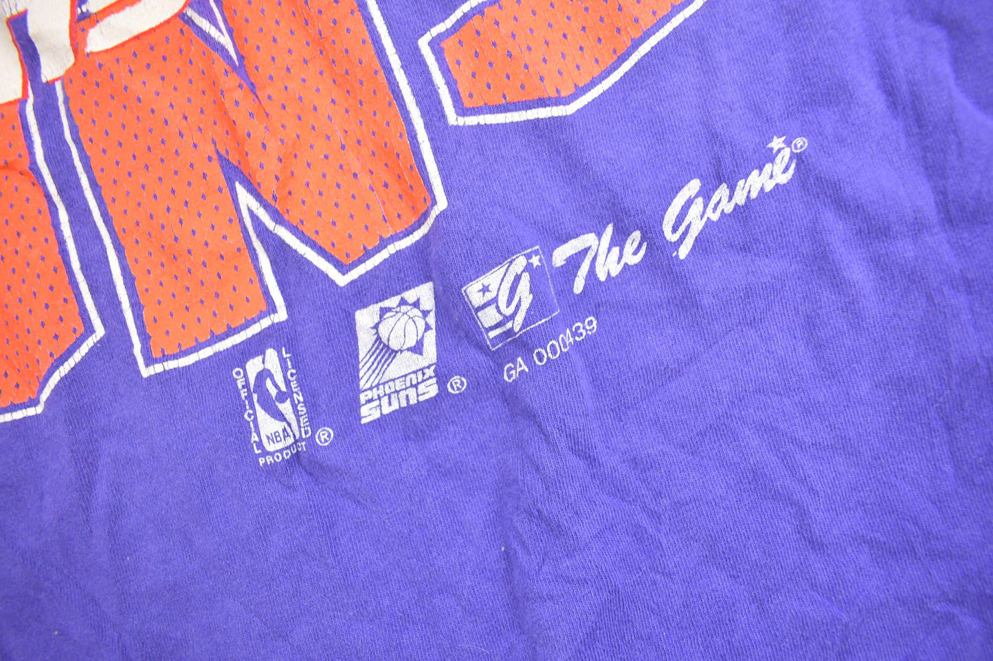 Vintage 1990s Phoenix Suns NBA Graphic T-Shirt / Made In USA / Single Stitch / NBA Basketball / 90s Streetwear / Sportswear