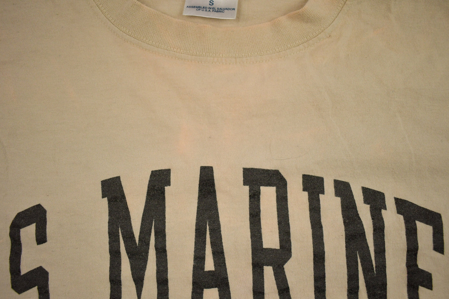 Vintage 1990s US Marines Graphic T Shirt / Vintage T Shirt / Streetwear / Graphic Tee