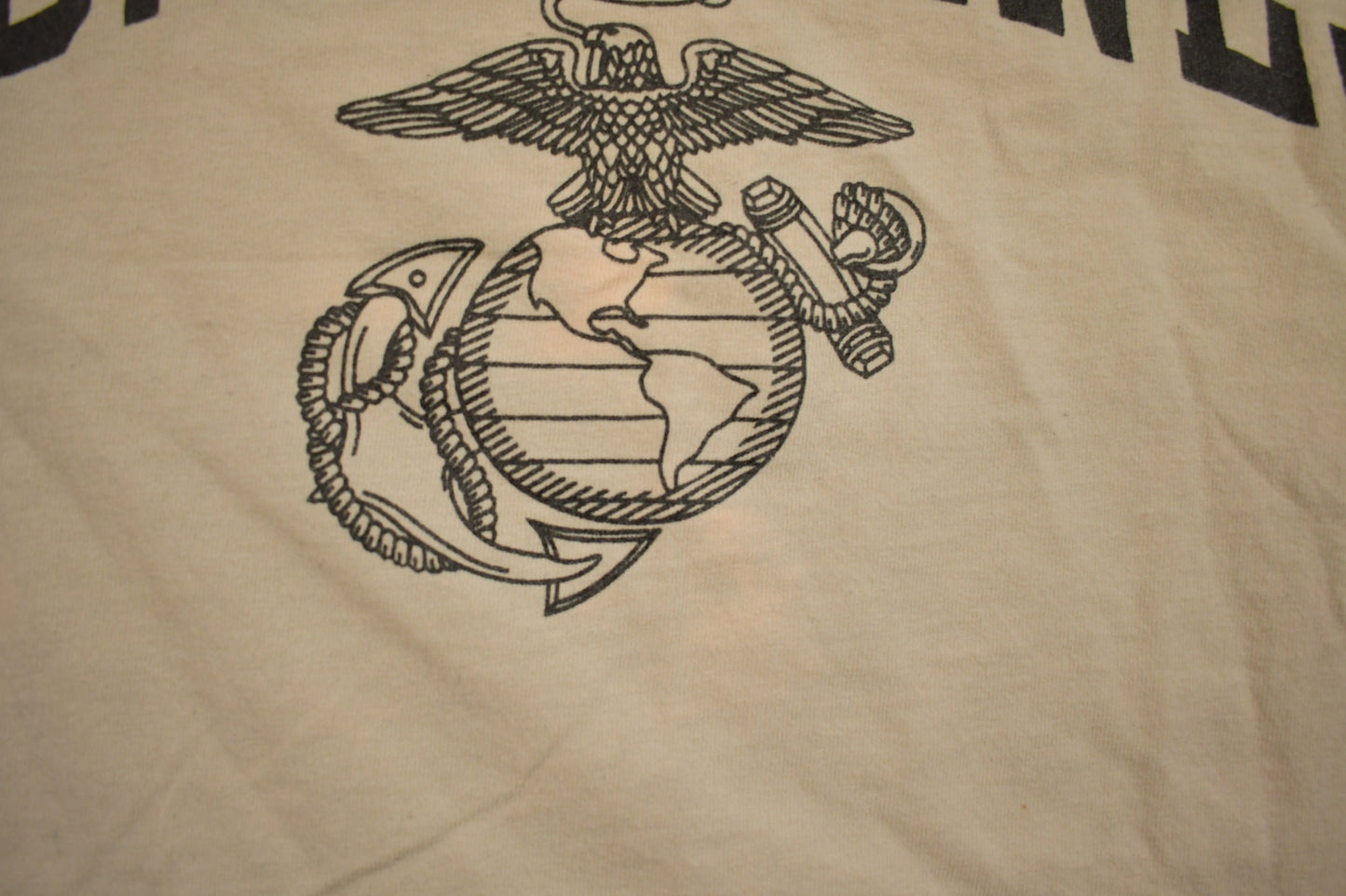 Vintage 1990s US Marines Graphic T Shirt / Vintage T Shirt / Streetwear / Graphic Tee