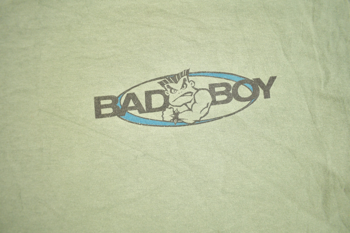 Vintage 1990s Bad Boy Club Graphic T Shirt / Vintage T Shirt / Streetwear / Graphic Tee / Distressed