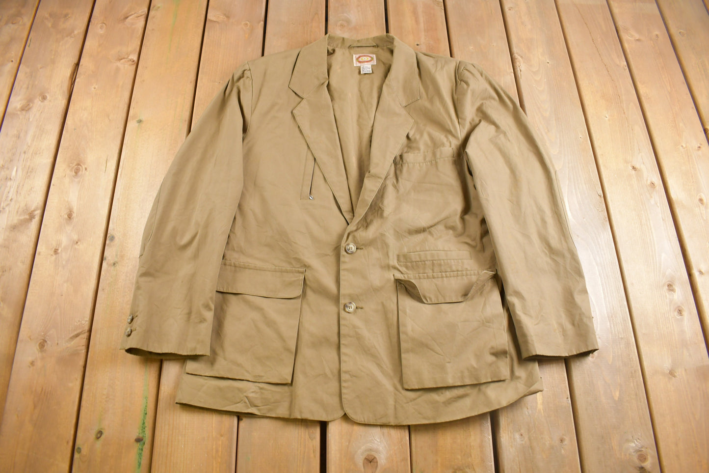 Vintage 1990s Banana Republic Blazer Jacket / Streetwear / Light Jacket / Vintage Windbreaker / Size 44