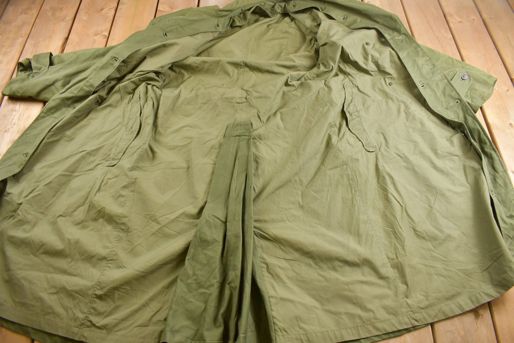 Vintage 1950s US Military Overcoat