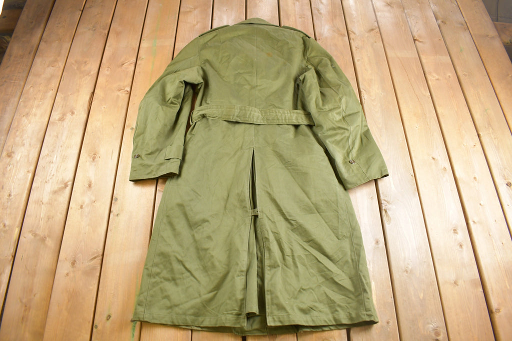Vintage 1950s US Military Overcoat