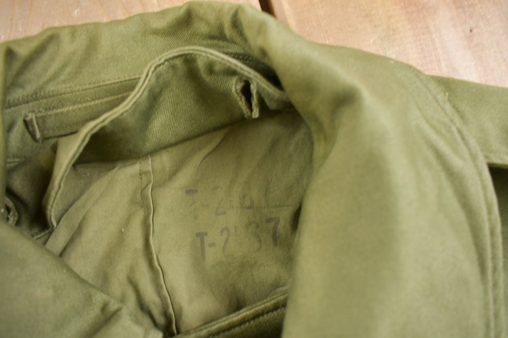 Vintage 1950s US Military Overcoat