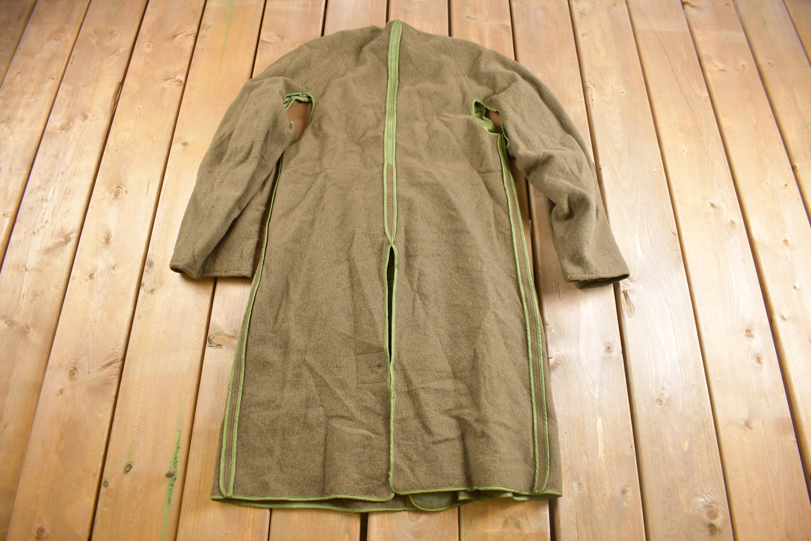 Vintage 1950s US Military Overcoat Liner