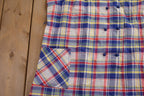 Vintage 1970's Plaid Dress