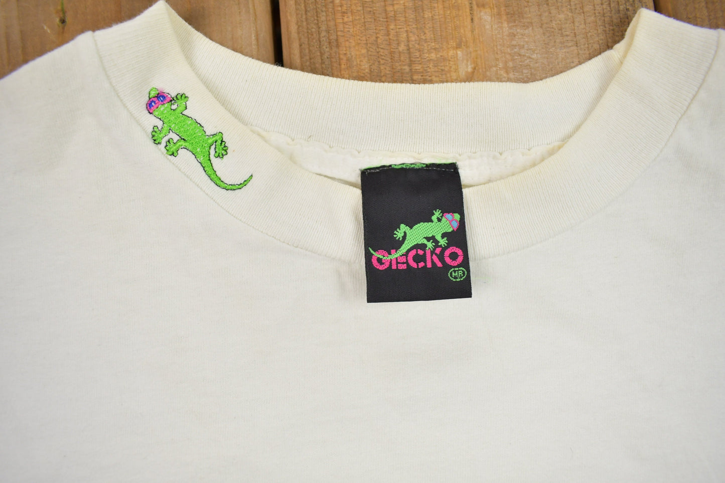 Vintage 1990s Gecko Mexico Graphic T Shirt / Vintage T Shirt / Streetwear / Graphic Tee