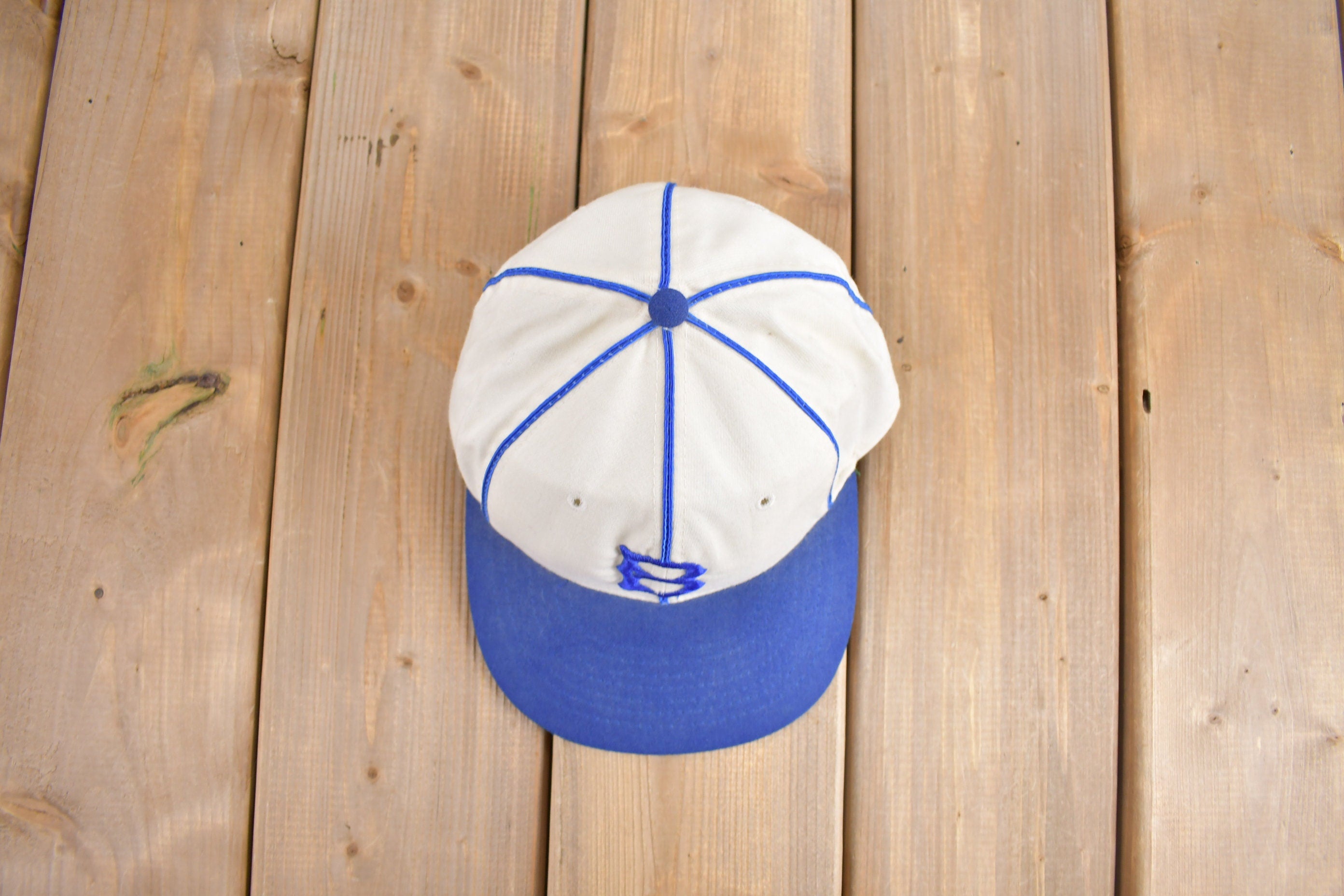 Vintage 1970s Brooklyn Dodgers MLB l Fitted Hat Size 7