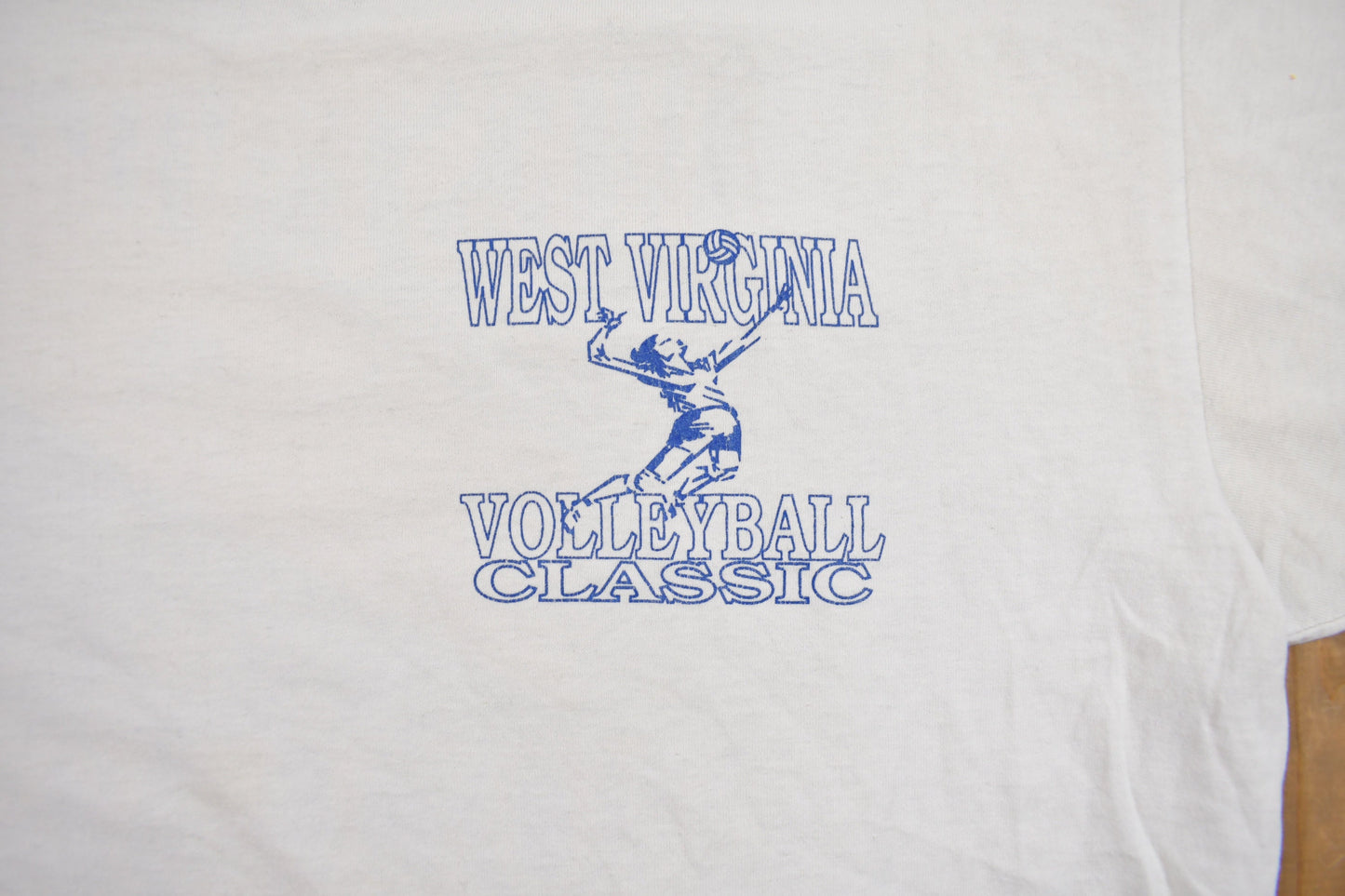 Vintage 1995 West Virginia Volleyball Classic Graphic T Shirt / Vintage T Shirt / Streetwear / Graphic Tee