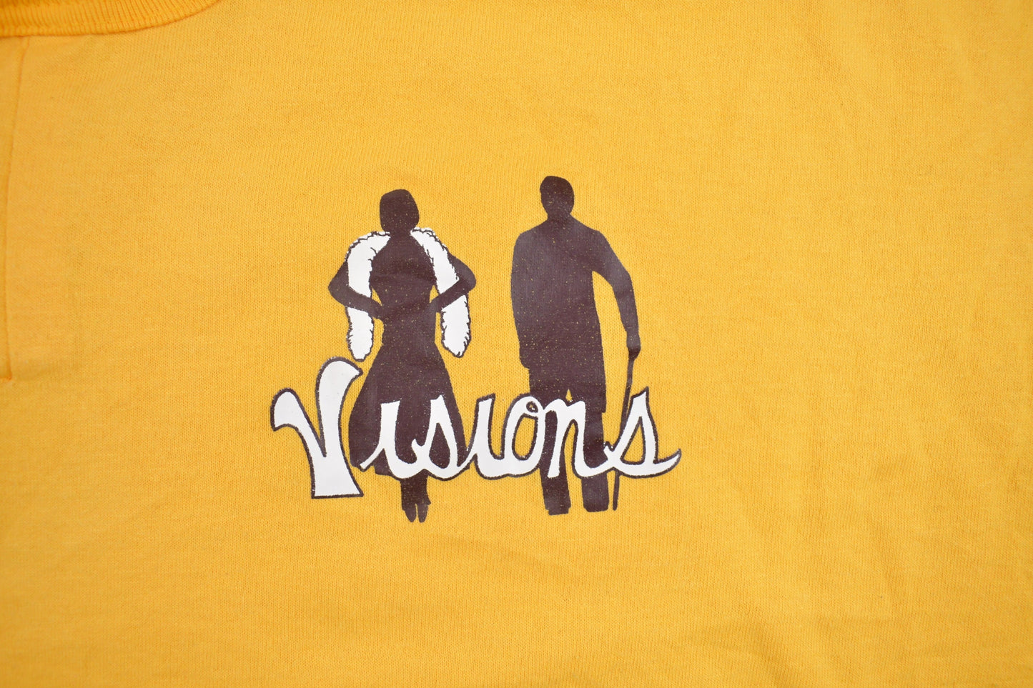 Vintage 1990s Visions Graphic T Shirt / Vintage T Shirt / Streetwear / Graphic Tee / Made In USA