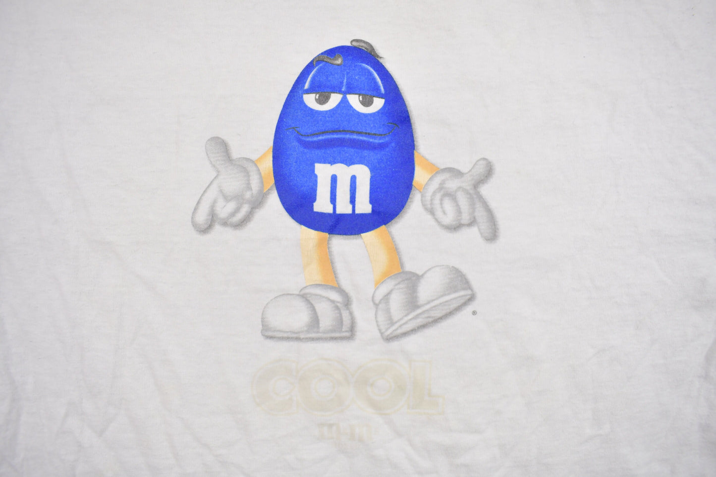 Vintage 1990s M&Ms Cool Graphic T Shirt / Vintage T Shirt / Streetwear / Graphic Tee