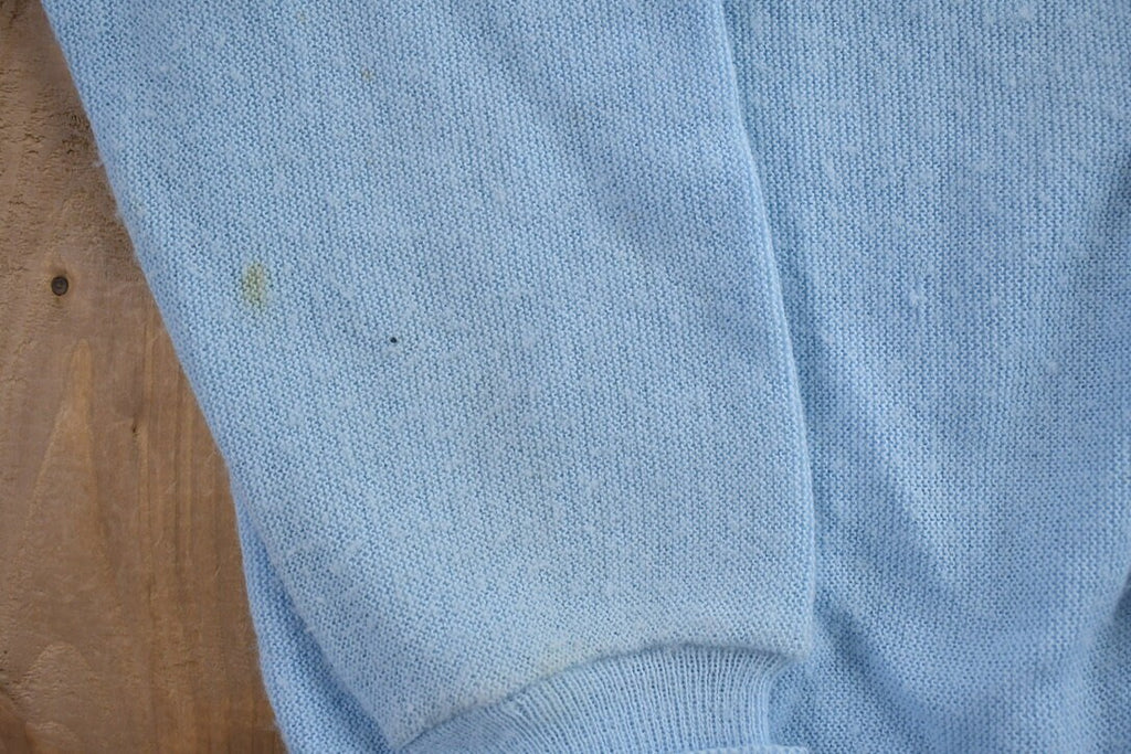 Vintage 1970s Fox Collection Knitted Cardigan Sweater