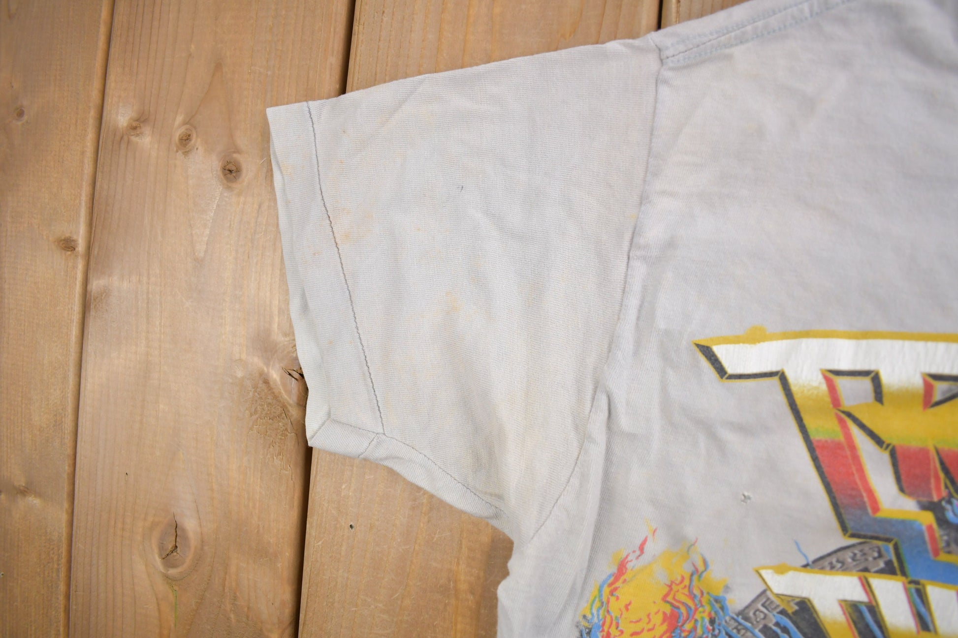 Vintage 1985 Thunder Seven By Triumph World Tour Band T-shirt