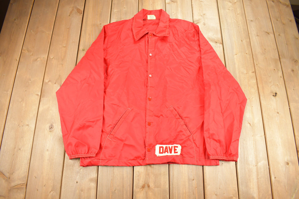 Vintage 1970s Carousel Swim Team Windbreaker