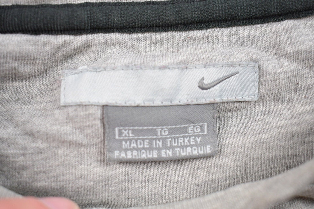 Vintage 1990s Nike Embroidered Mini Swoosh Crewneck Sweatshirt