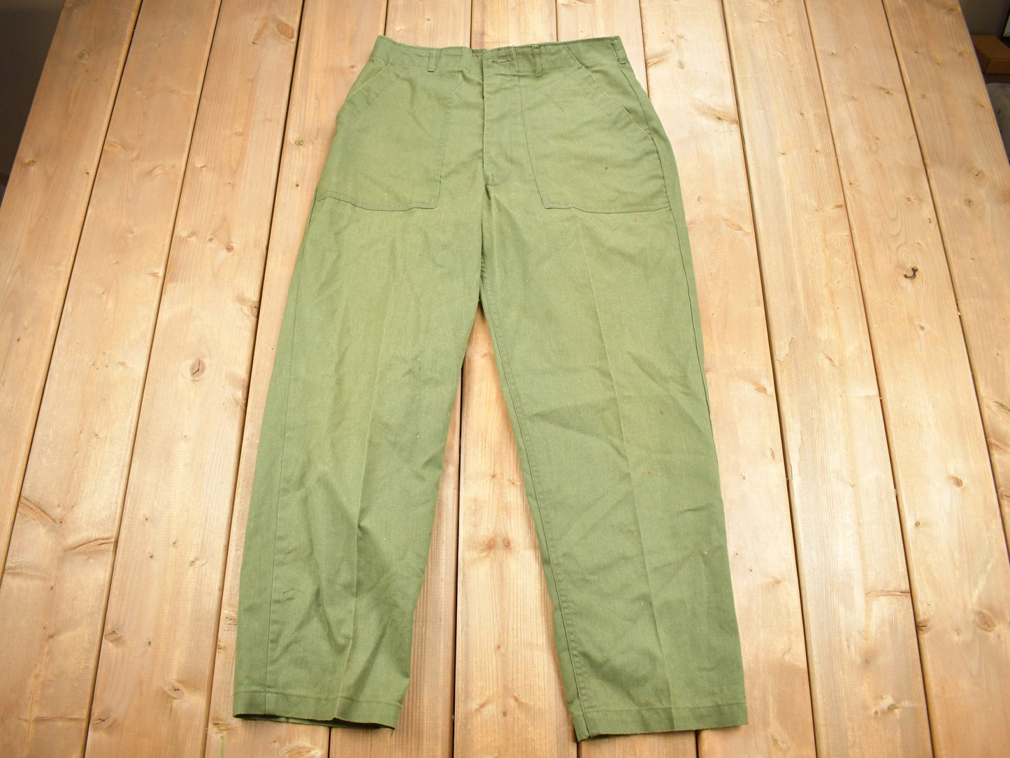 Vintage 1985 US Military OG 507 Army Pants Size 32 x 28 / Streetwear / Army Pants / Military Pants / Olive Green Pants / Made In USA