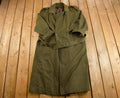 Vintage 1950s OG 107 Military Overcoat