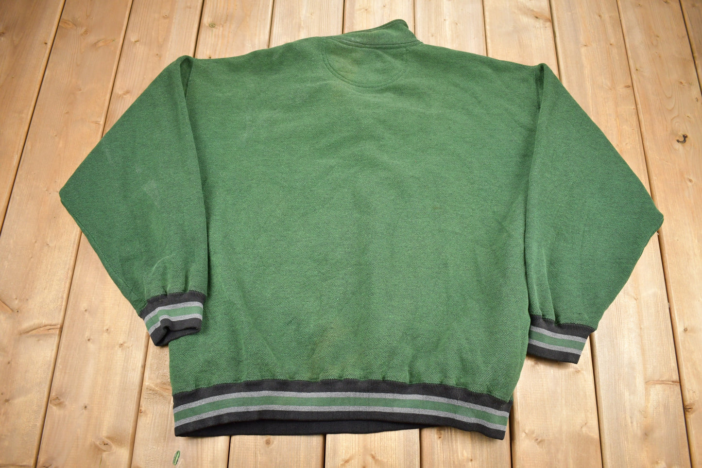 Vintage 1990s Green Bay Packers NFL Quarter Zip Sweatshirt