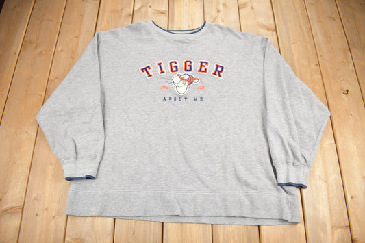 Vintage 1990s Tigger Winnie The Pooh Disney Crewneck