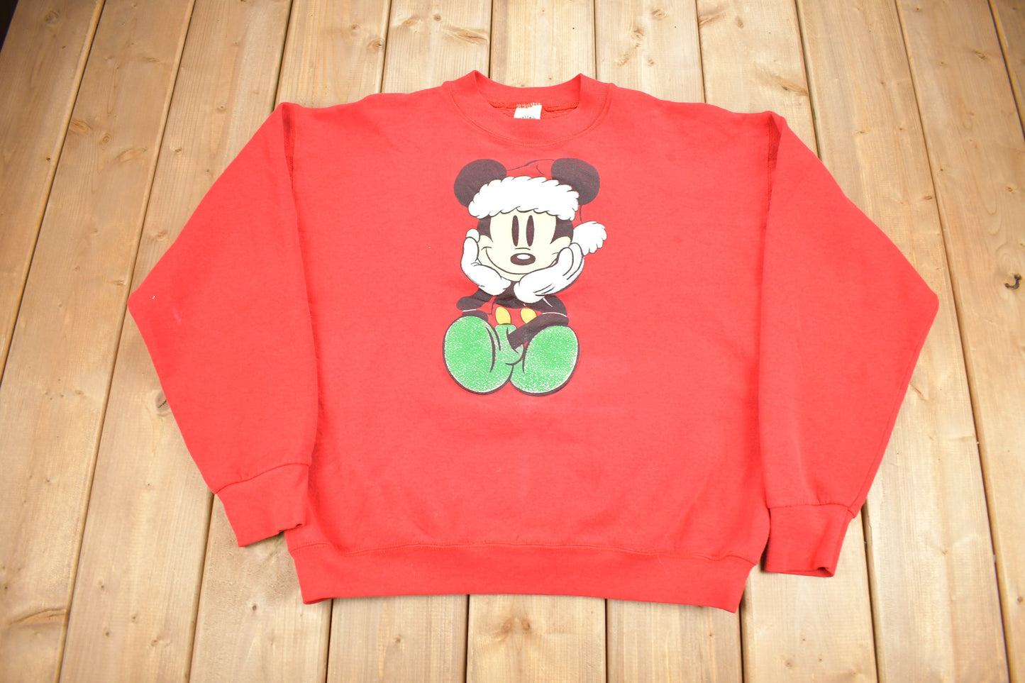 Vintage 1990s Disney's Mickey Mouse Christmas Sweater