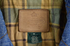 Vintage 1990s Lauren Jeans Co Quilted Denim Jean Jacket