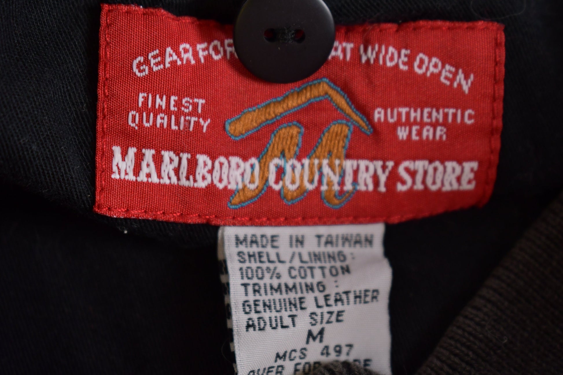 Vintage 1990s Marlboro Country Store Chore Jacket
