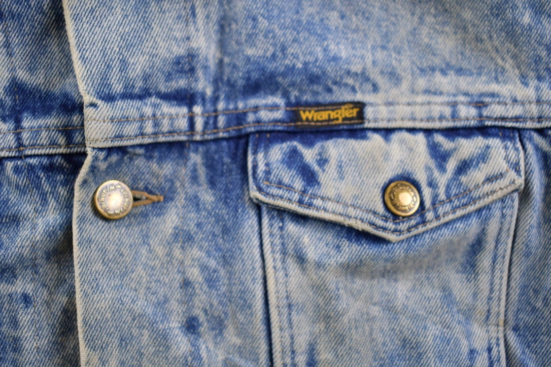 Vintage 1990s Wrangler Denim Jean Jacket