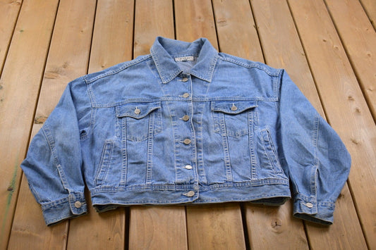 Vintage 1990s Karen Kane Denim Jean Jacket