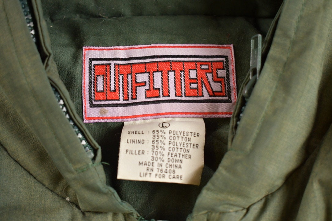 Vintage 1990s Nylon Puffer Hunting Vest