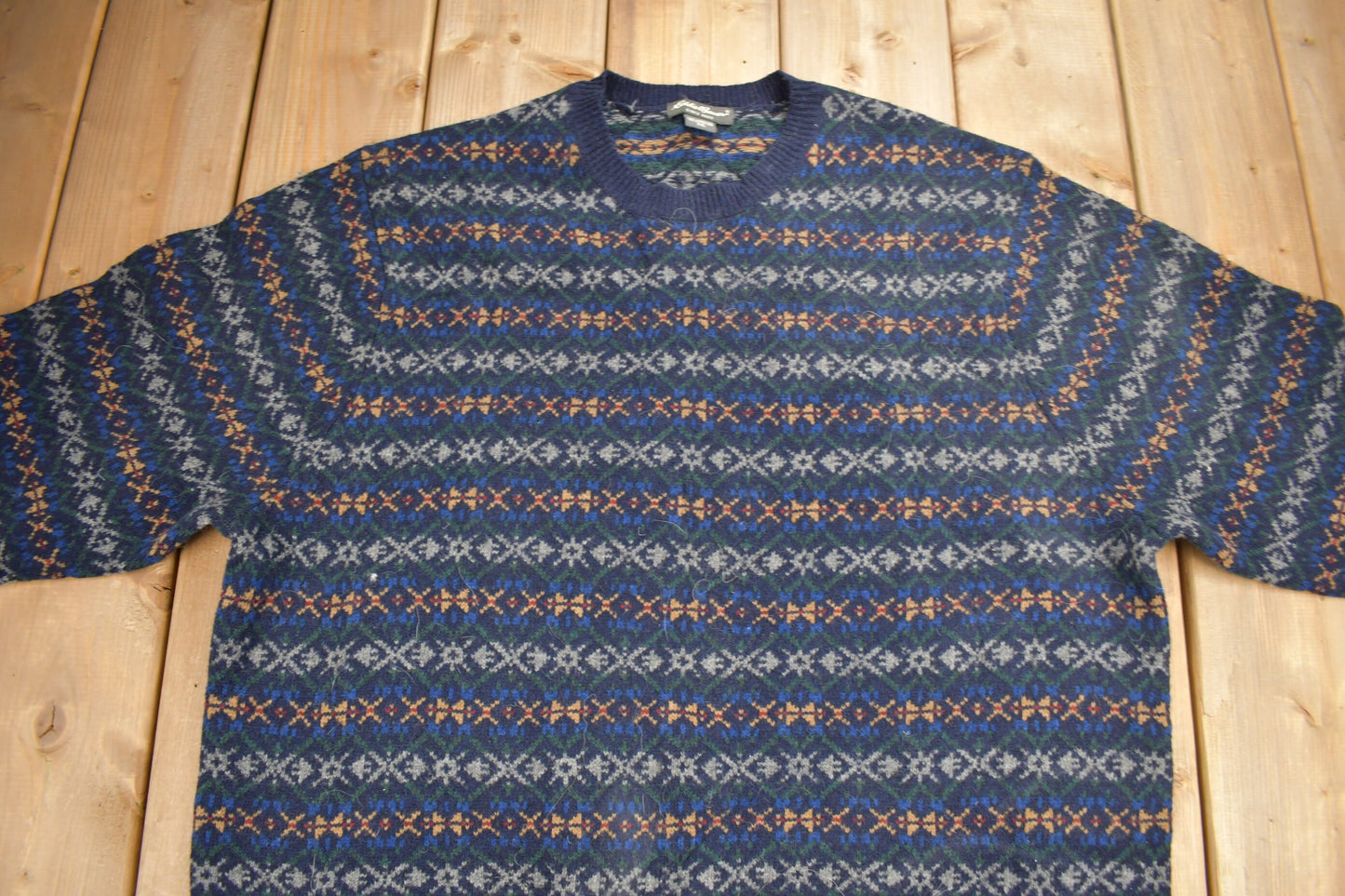 Vintage 1990s Eddie Bauer Knit Crewneck Sweater