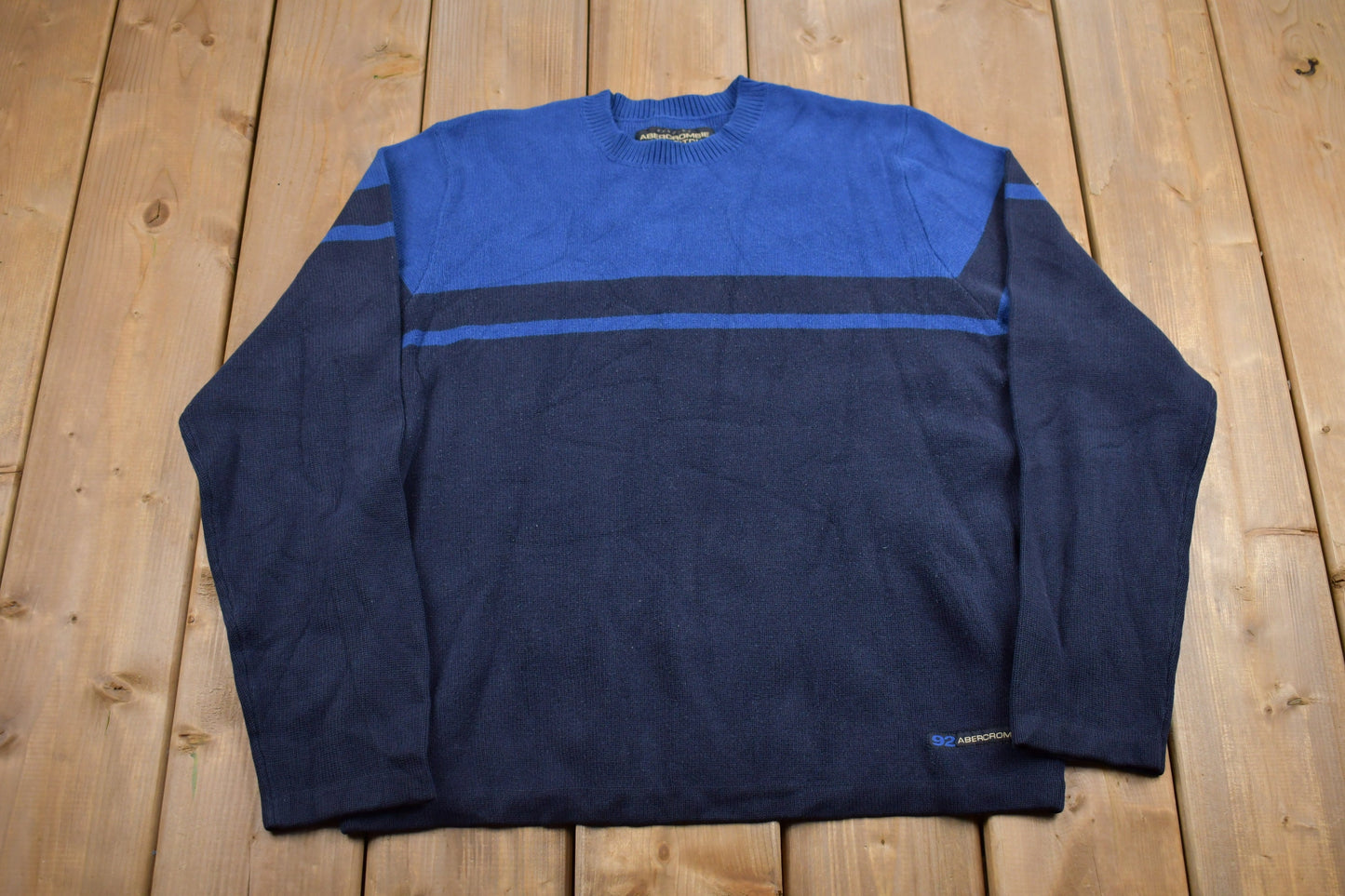 Vintage 1990s Abercrombie And Fitch Knitted Crewneck Sweater