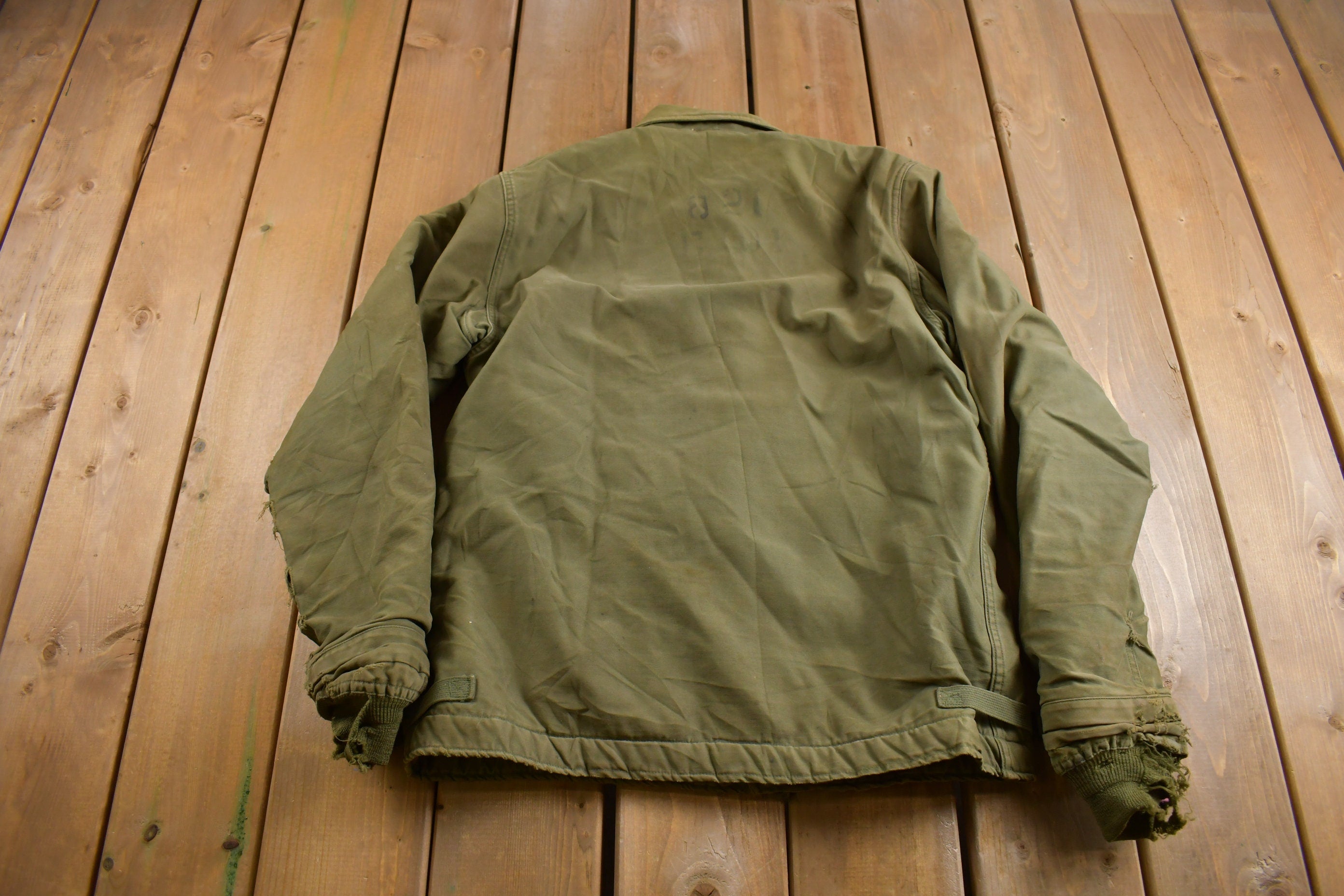 Vintage 1962 USN Navy Deck Jacket