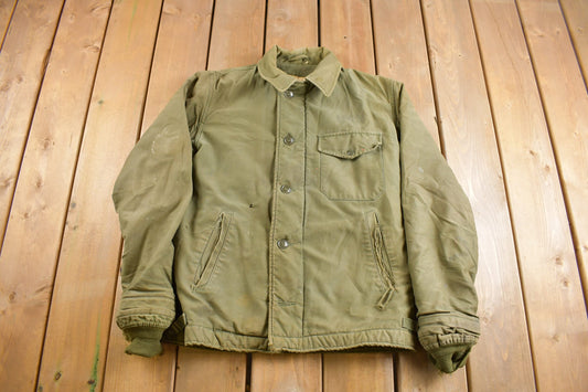 Vintage 1962 US Navy Deck Jacket