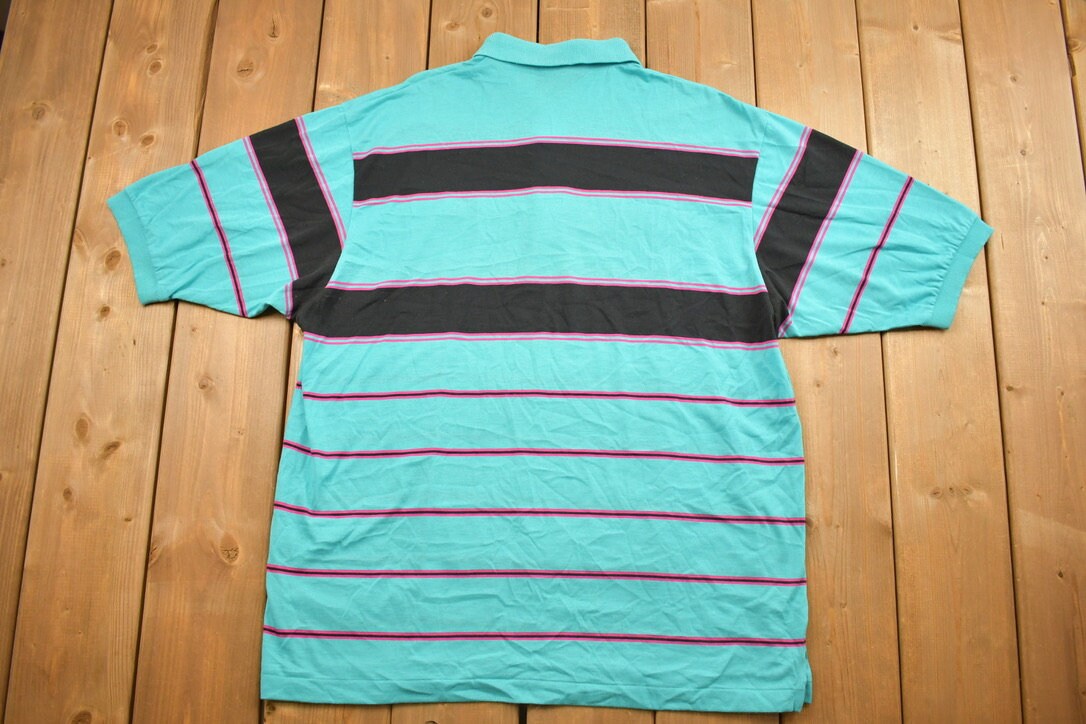 Vintage 1990s Striped Polo