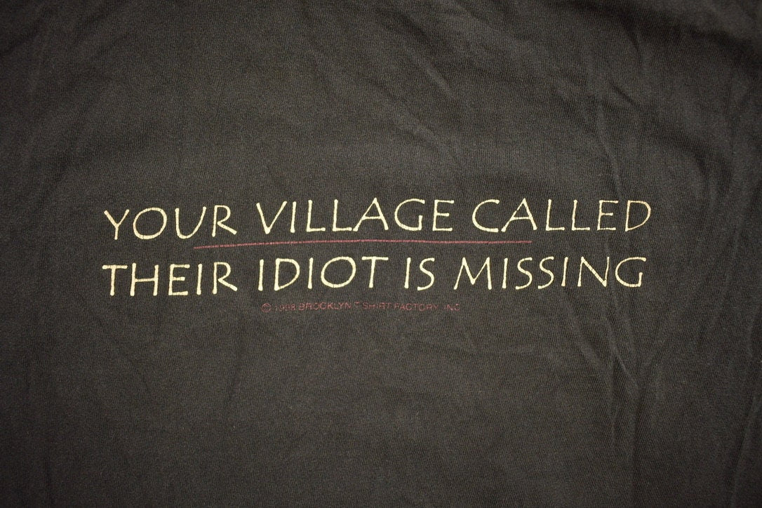 Vintage 1990s Slogan Parody T-Shirt