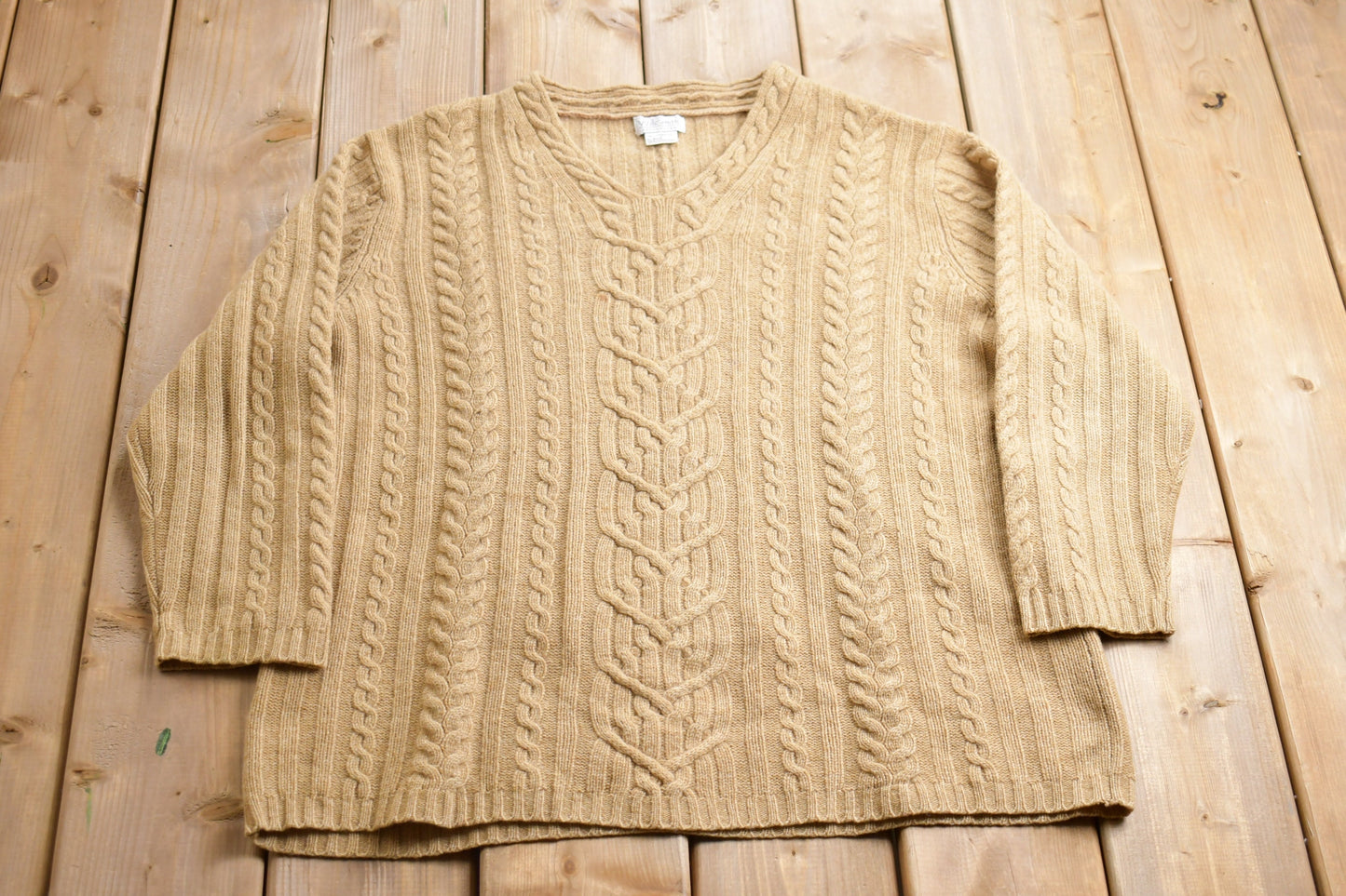 Vintage 1990s Willi Smith Knitted Crewneck Sweater