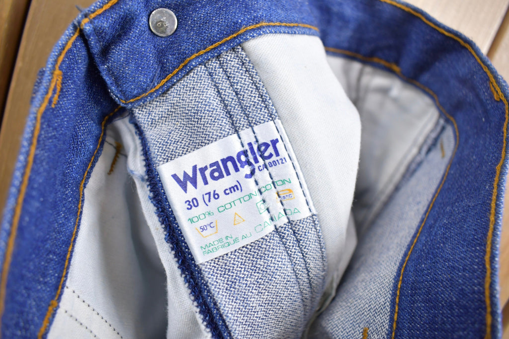 Vintage 1970s Deadstock Wrangler Boot Cut Women's Jeans Size 28 x 32