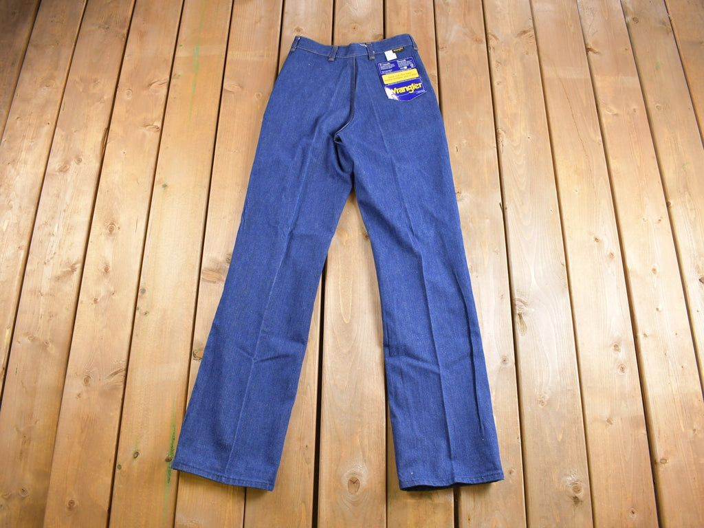 Vintage 1970s Deadstock Wrangler Boot Cut Women's Jeans Size 28 x 32