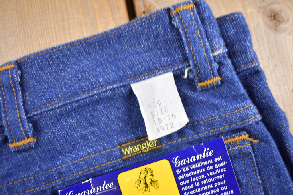 Vintage 1970s Deadstock Wrangler Wrag-Doll Bell Bottom Women's Jeans Size 30 x 34