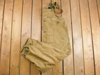 Vintage 1940s USN Deck Bib Overalls WWII